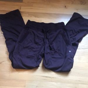 Lulu Lemon lined studio pant